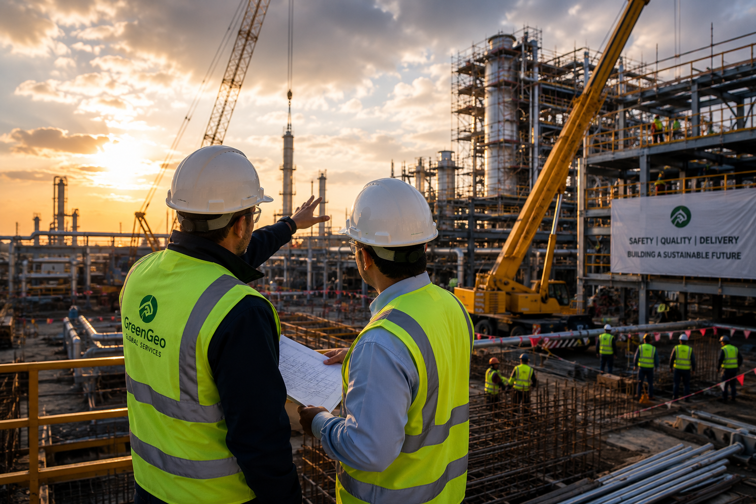 Construction project execution support